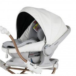 Bebecar Prive Easy-Maxi XL i-Size Car Seat - White Rose (261)